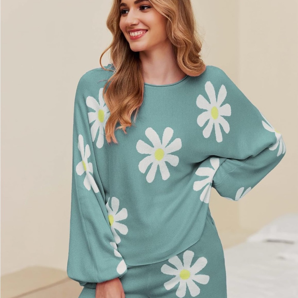Floral Lounge Matching Set